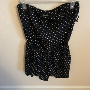 XL off shoulder summer romper.